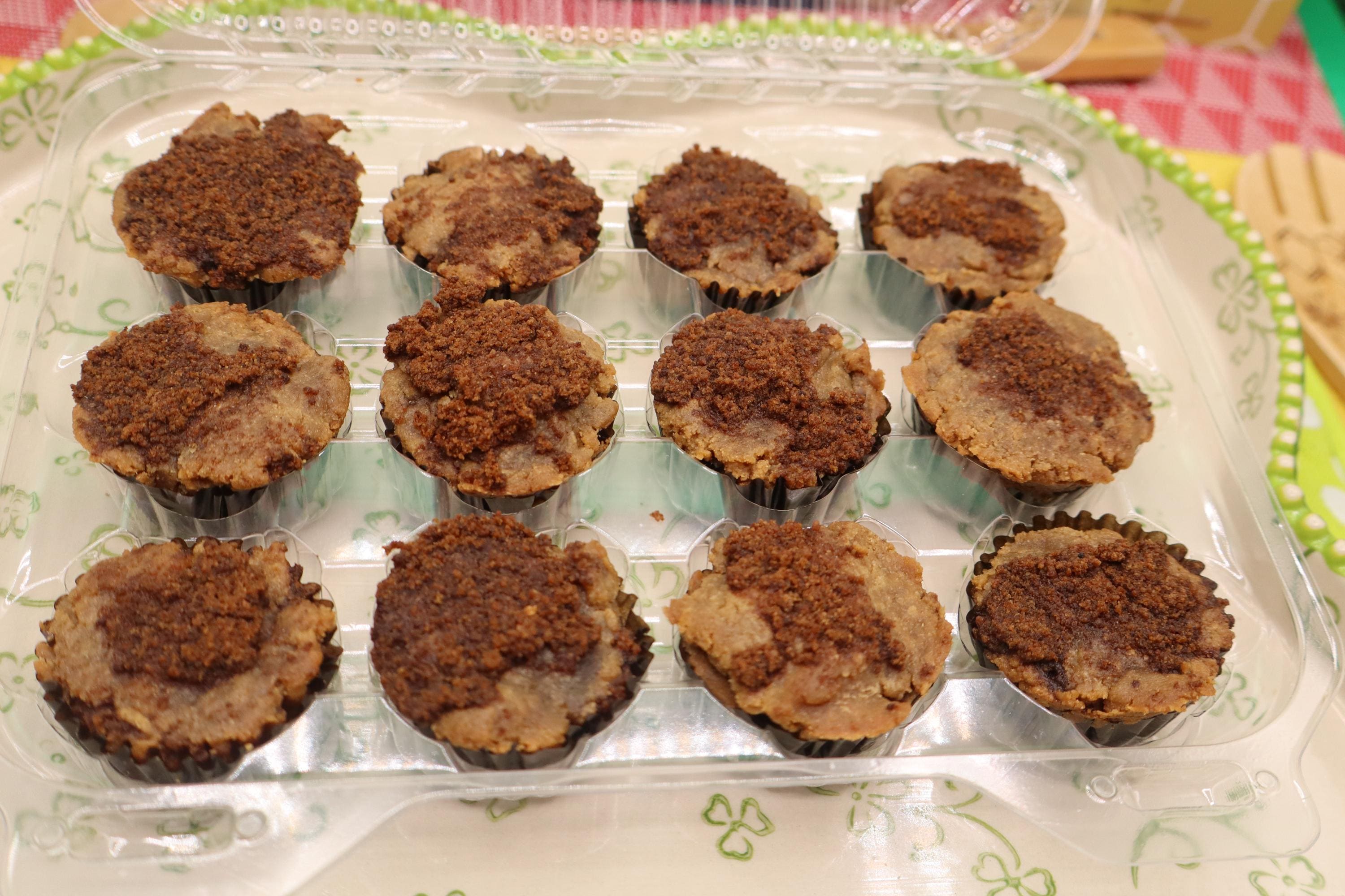 AIP Paleo Cinnamon Streusel Mini Cup, Gluten Free, Egg Free, Dairy Free, Nut Free, Vegan, AIP Protocol, Grain Free, No Refined Sugar Dessert