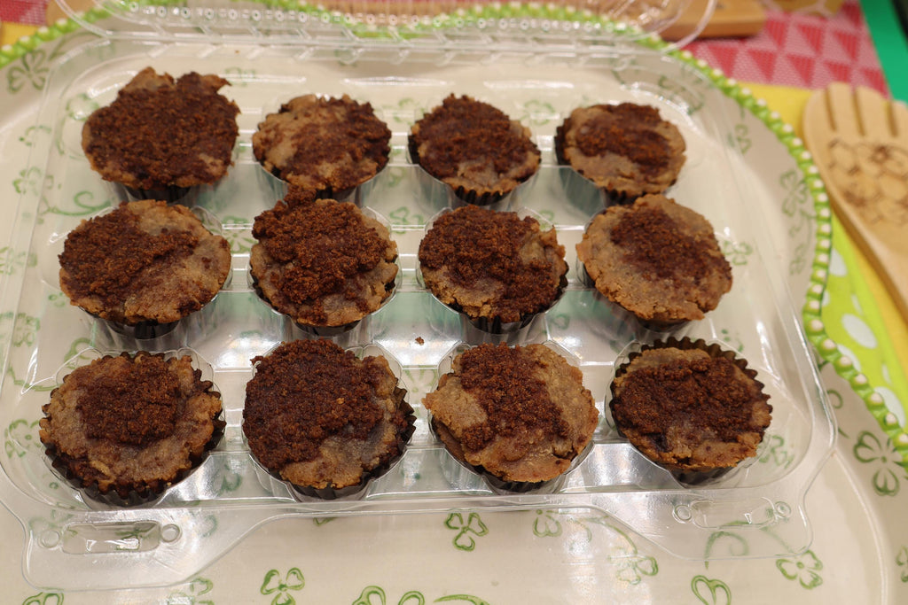 AIP Paleo Cinnamon Streusel Mini Cup, Gluten Free, Egg Free, Dairy Free, Nut Free, Vegan, AIP Protocol, Grain Free, No Refined Sugar Dessert