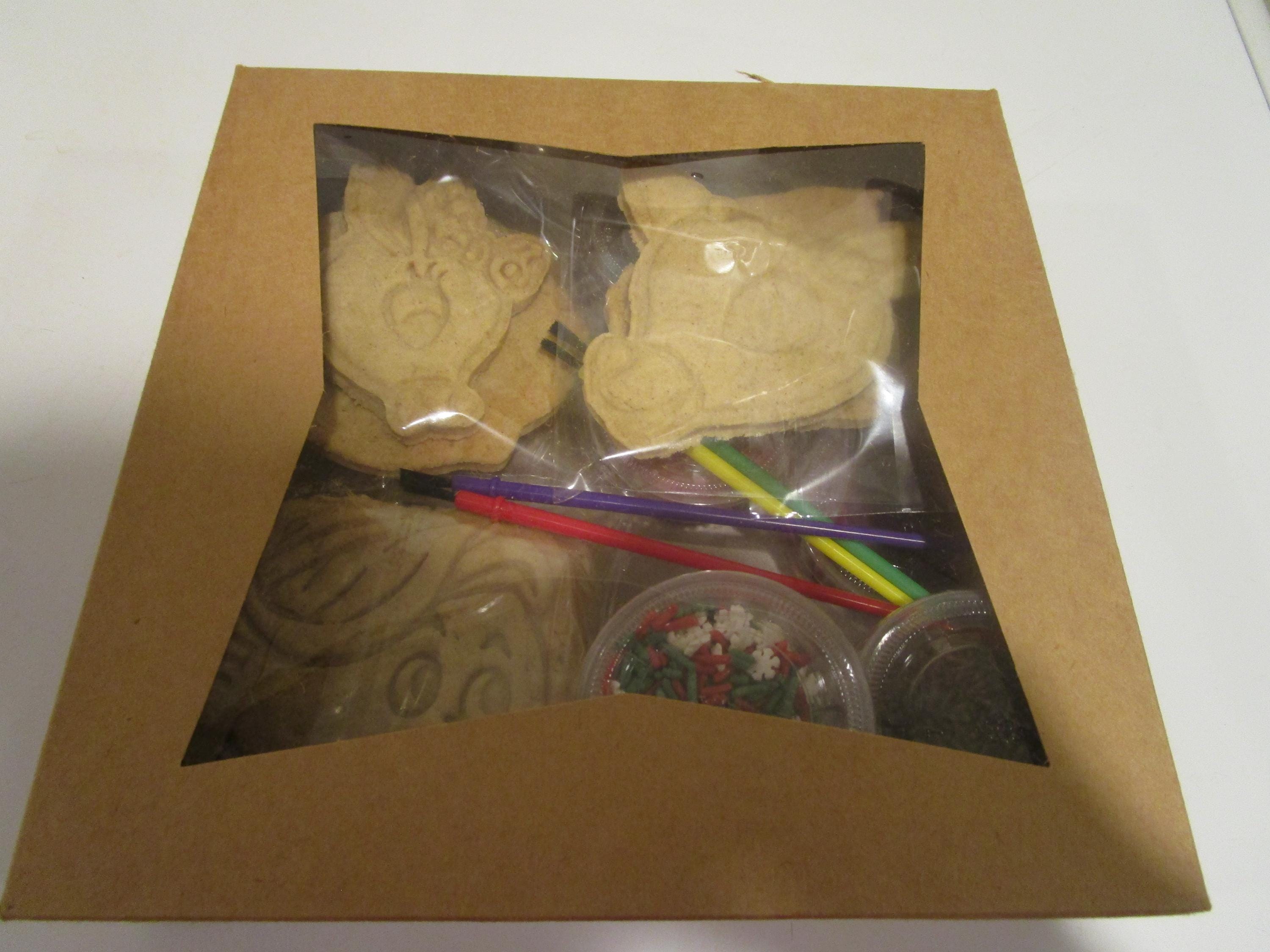 Glute Free Cookie decorating Kits, Red Nose, Reindeer, Dairy Free, Vegan, Egg Free, Nut Free, Holiday Movie, Miss Fit Toys, Christmas Gifts