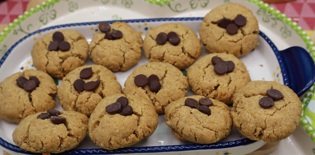 KETO Cookies, Peanut Butter Blossoms, Grain Free, Gluten Free, Egg Free, Dairy Free, Sugar Free, Vegan, Low Carb, No Sugar, Graduation treat