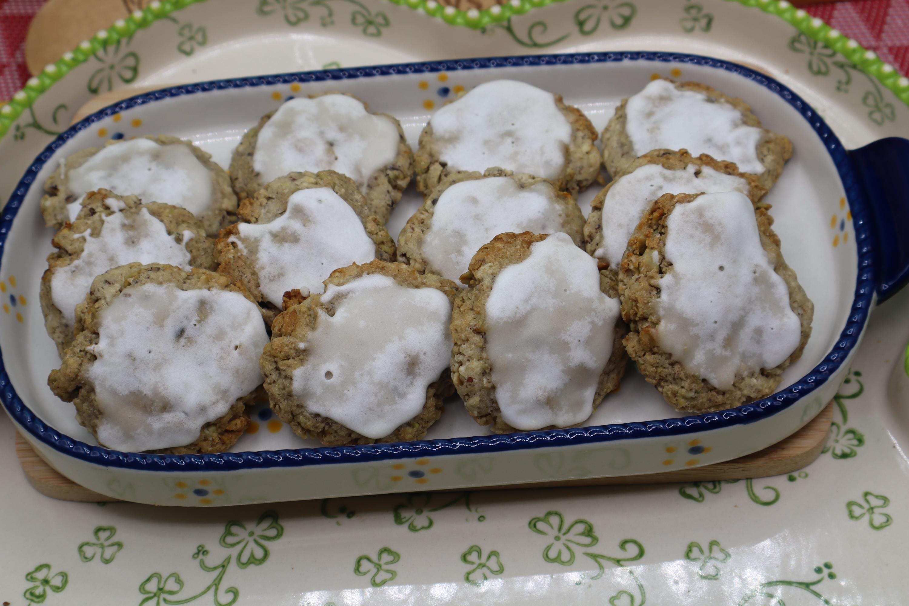 Sugar Free Oatmeal Cookies, Gluten Free, Dairy Free, Allergy Friendly Vegan Snack Gift, Nut Free, Low-Calorie Low-fat treats, school safe