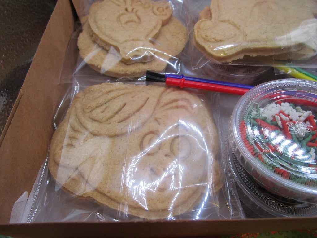 Glute Free Cookie decorating Kits, Red Nose, Reindeer, Dairy Free, Vegan, Egg Free, Nut Free, Holiday Movie, Miss Fit Toys, Christmas Gifts