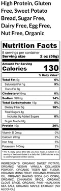 High Protein Sweet Potato Bread, Vegan Collagen, Gluten Free, Sugar Free, Grain Free, Dairy Free, Fitness Snacks, Easter Brunch, Valentine's