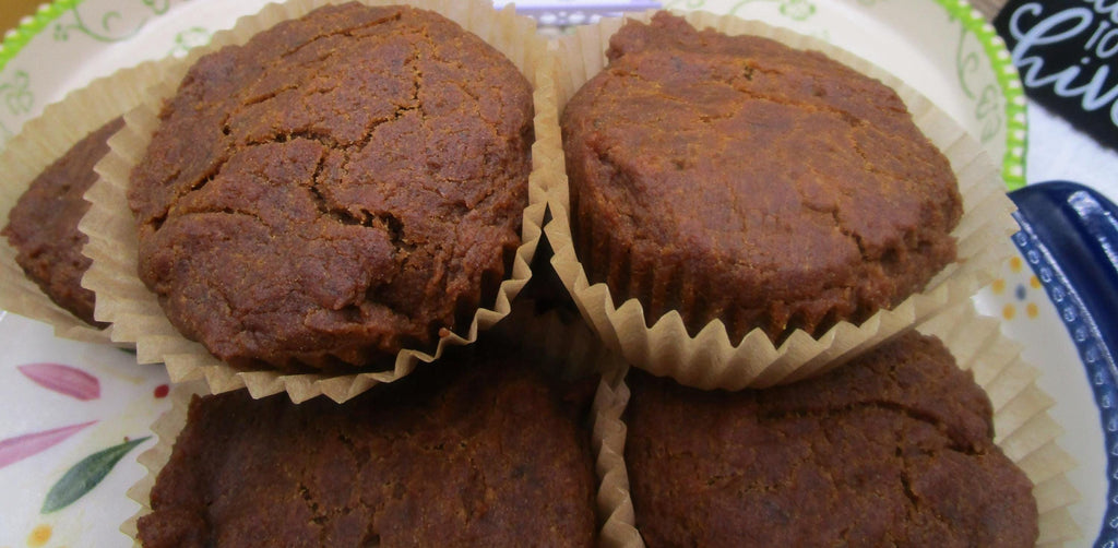Gluten Free Pumpkin Bread or Muffins, Dairy Free, Vegan, Egg Free, Nut Free, Easter Brunch, Low fat Snacks, Birthday Gifts, Wellness Brunch
