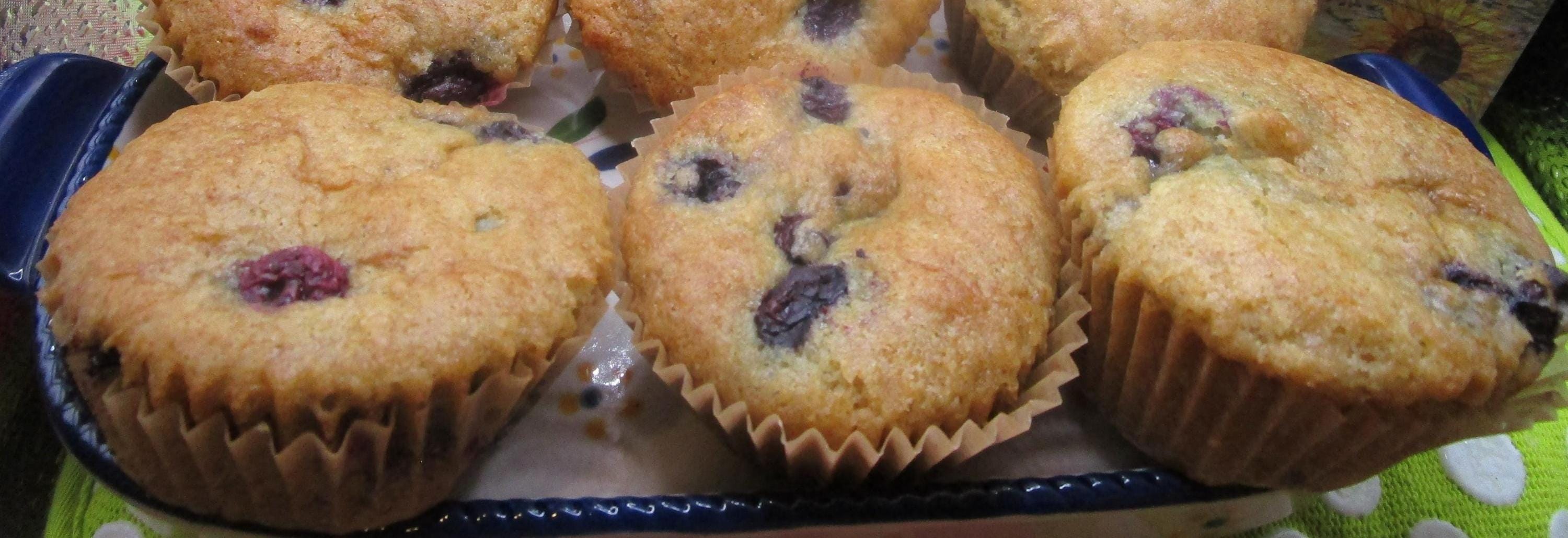 Gluten Free Muffins, Dairy Free, Vegan, Low FODMAP, Blueberry-Strawberry-Cherry-Raspberry, Nut Free, Low Fat, Coconut Free, Kids Breakfast