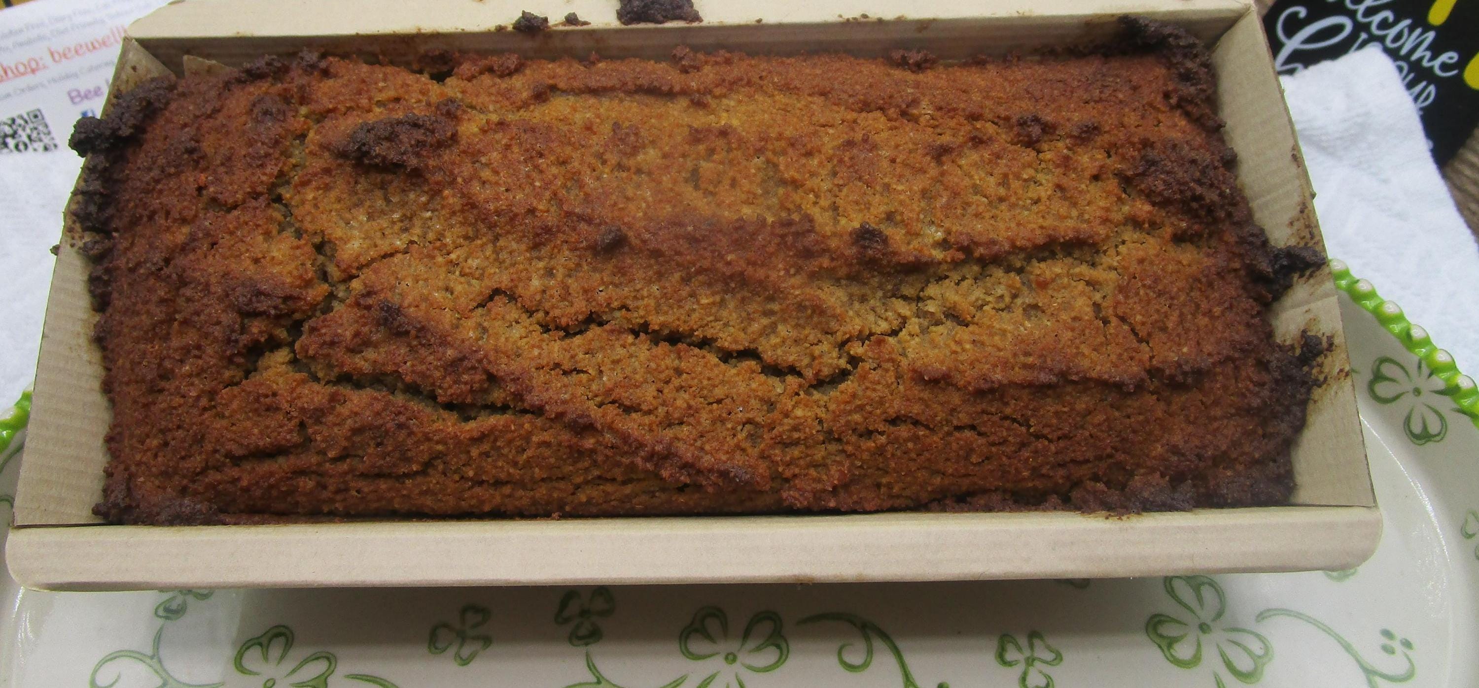 Keto Gingerbread Cake: Sugar Free, Gluten Free, Dairy Free, Low Carb, Grain Free Dessert, New Years Gifts, Warm Spiced Loaf, Holiday Brunch