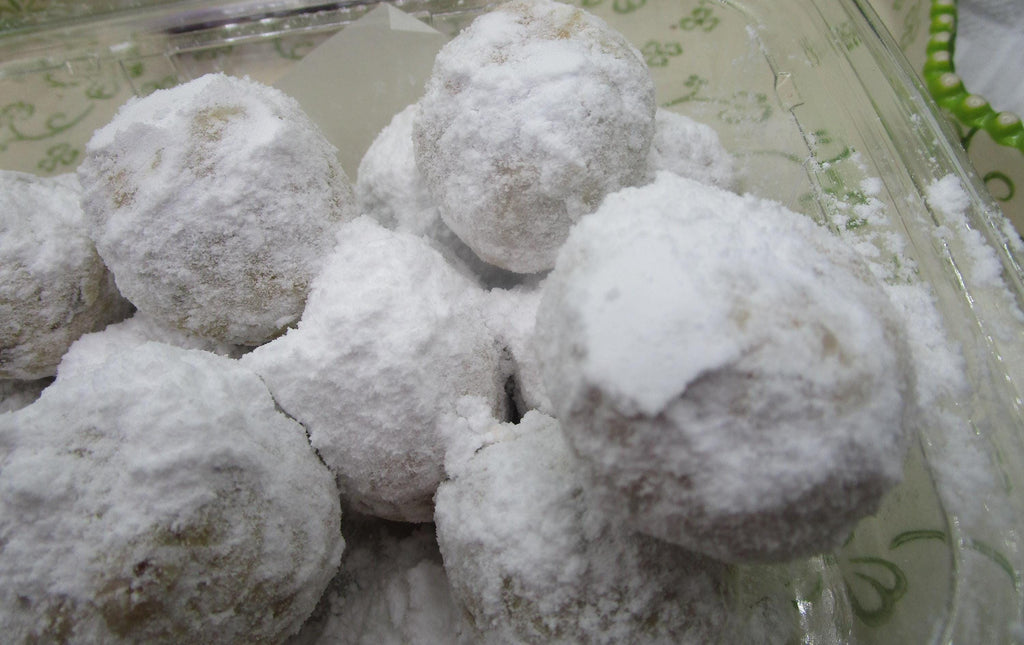 Gluten Free Mexican Wedding Cookie, Dairy Free, Coconut Free, Vegan, Russian Teacake, Pecan Melt Aways, Snowball Cookie, Cinco De Mayo treat