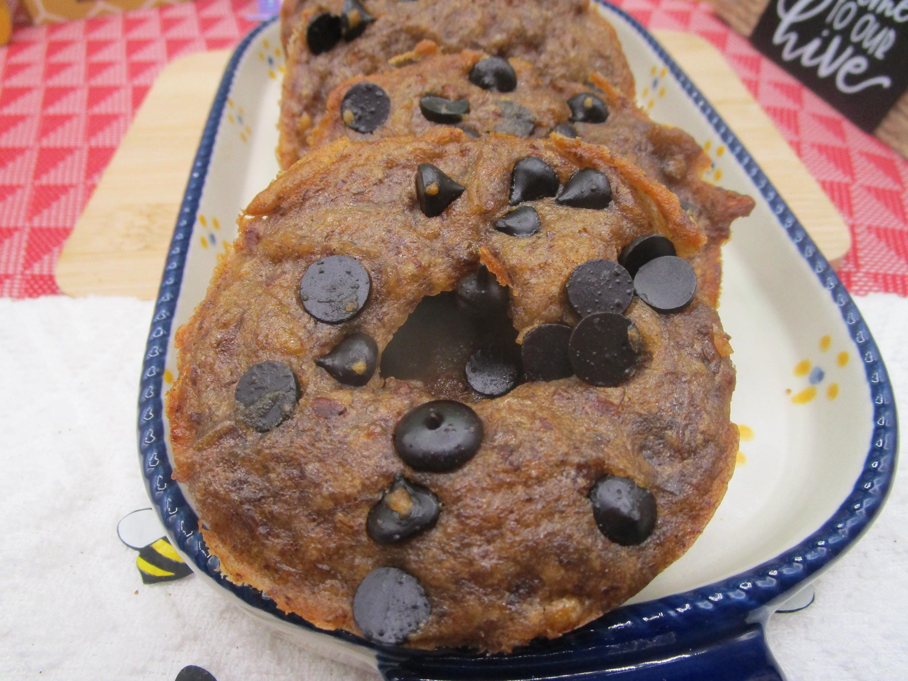 AIP Paleo Banana Donuts, Gluten/Dairy/Nut/Grain Free Wellness Gift, Autoimmune Protocol Breakfast, Low FODMAP, Carob Chips, July 4th Dessert