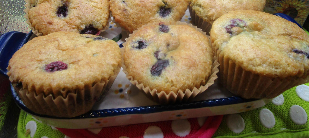 Gluten Free Muffins, Reduced Fat & Low Sugar, Dairy Free, Egg Free, Nut Free, Soy Free, Vegan, Healthy breakfast, Brunch, Low FODMAP snacks