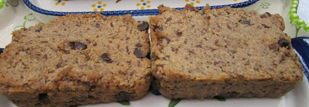 Protein Banana Bread-Mocha Chip, Gluten Free, Dairy Free, Peanut Free, Grain Free, Vegan Collagen, Sugar Free, Fitness Snack, Mother's Day