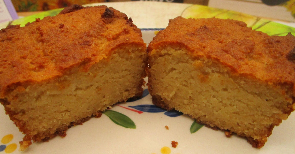 Keto Sweet Cornbread, Gluten & Sugar-Free, Vegan BBQ Snack, Game Day Side, Grain Free, Dairy Free, Low Carb, Fitness Gift, BBQ Season Snacks