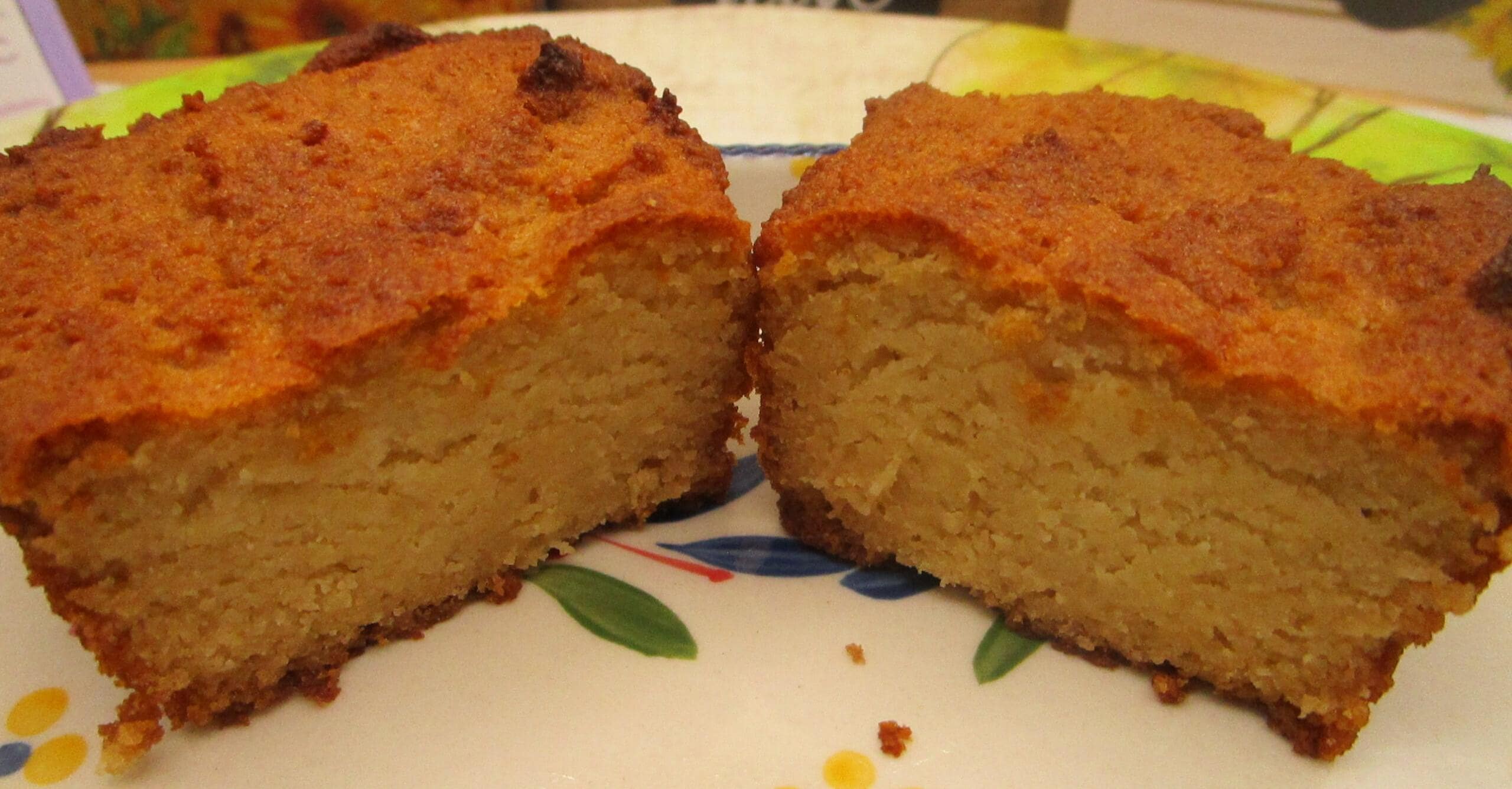 Keto Sweet Cornbread, Gluten & Sugar-Free, Vegan BBQ Snack, Game Day Side, Grain Free, Dairy Free, Low Carb, Fitness Gift, BBQ Season Snacks