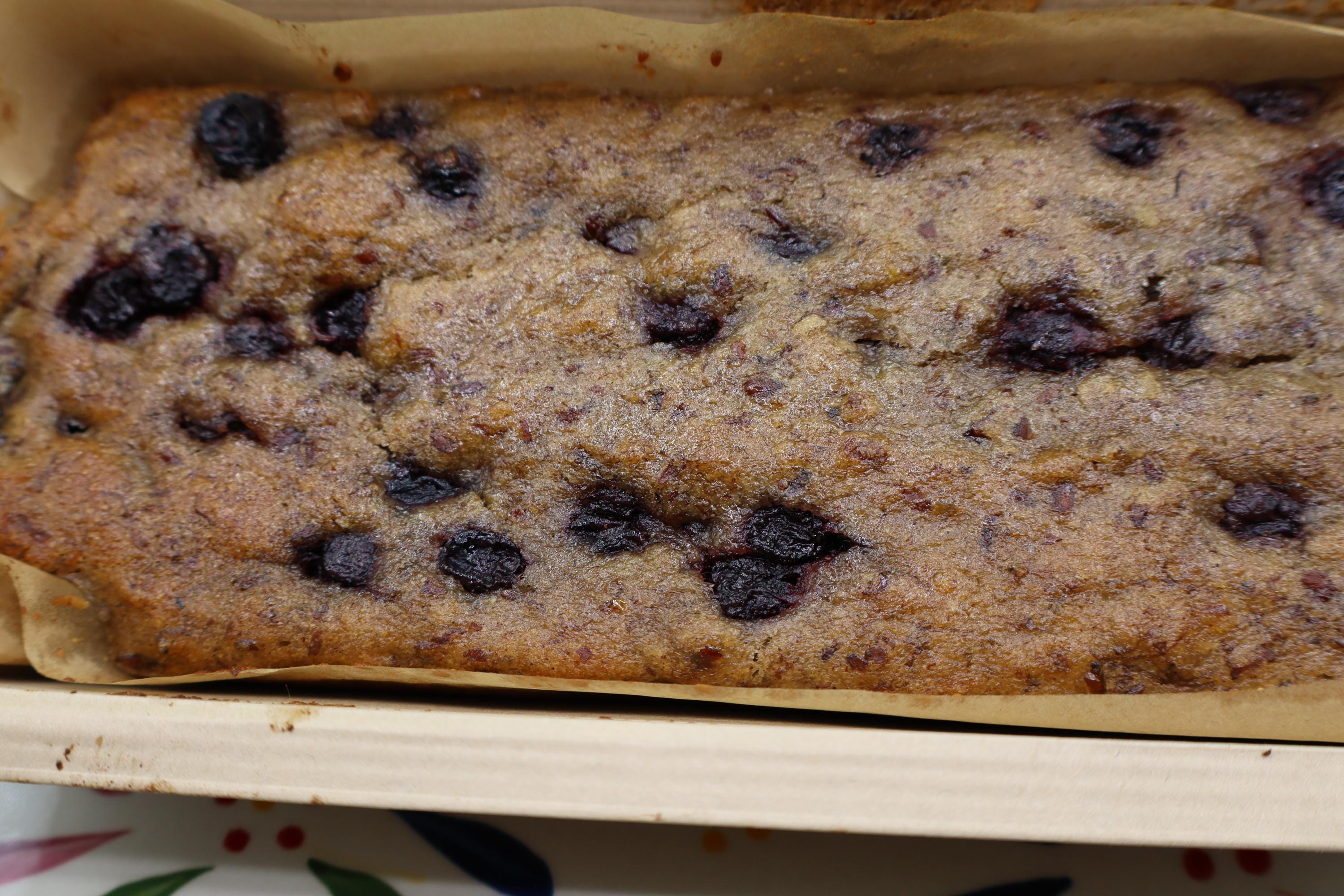 Gluten Free Blueberry Banana Bread, Grain Free, Dairy Free, Vegan, Autoimmune Protocol, AIP Wellness Gifts, Summer Breakfast, Clean Eating