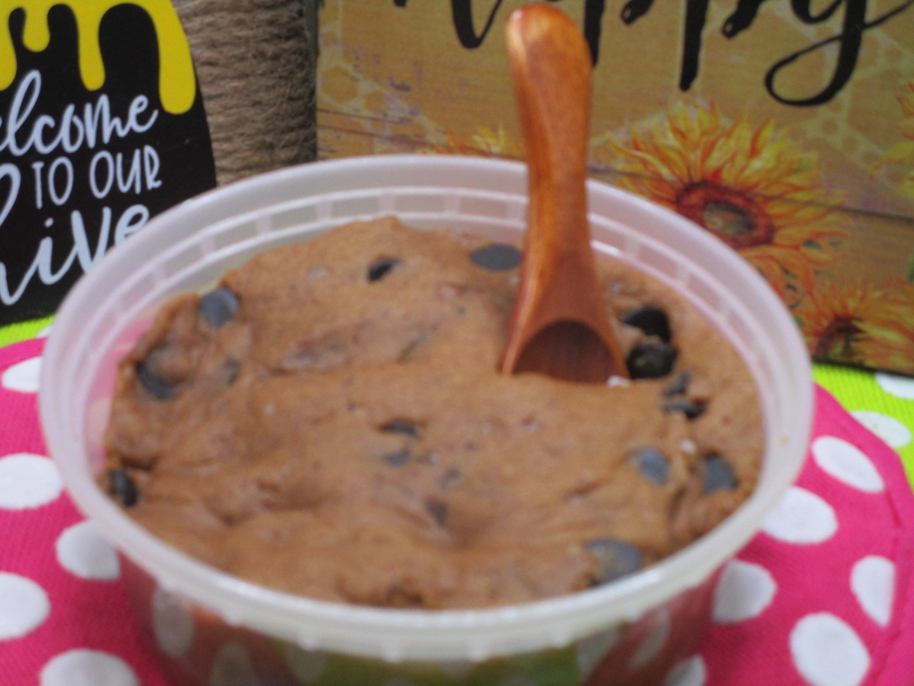 AIP Paleo Edible Cookie Dough, Tiger Nut Carob Chip, Gluten Free, Dairy Free, Grain Free, Wellness Gift, Autoimmune Protocol, Easter Dessert