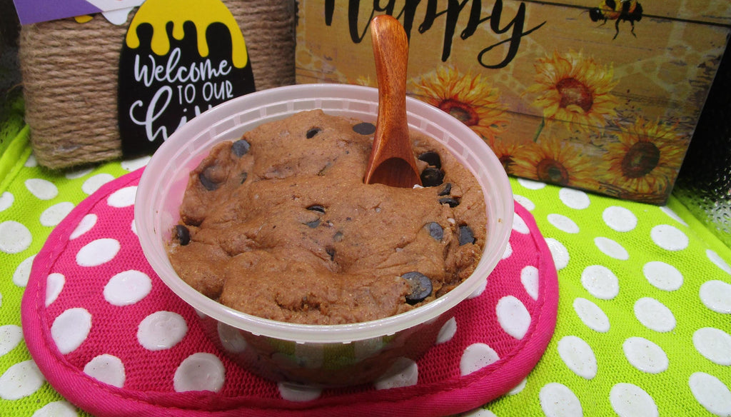 AIP Paleo Edible Cookie Dough, Tiger Nut Carob Chip, Gluten Free, Dairy Free, Grain Free, Wellness Gift, Autoimmune Protocol, Easter Dessert