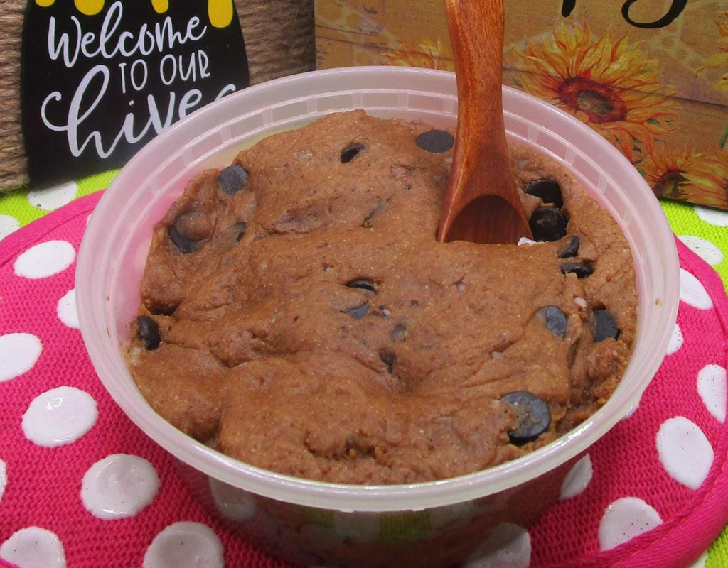 AIP Paleo Edible Cookie Dough, Tiger Nut Carob Chip, Gluten Free, Dairy Free, Grain Free, Wellness Gift, Autoimmune Protocol, Easter Dessert