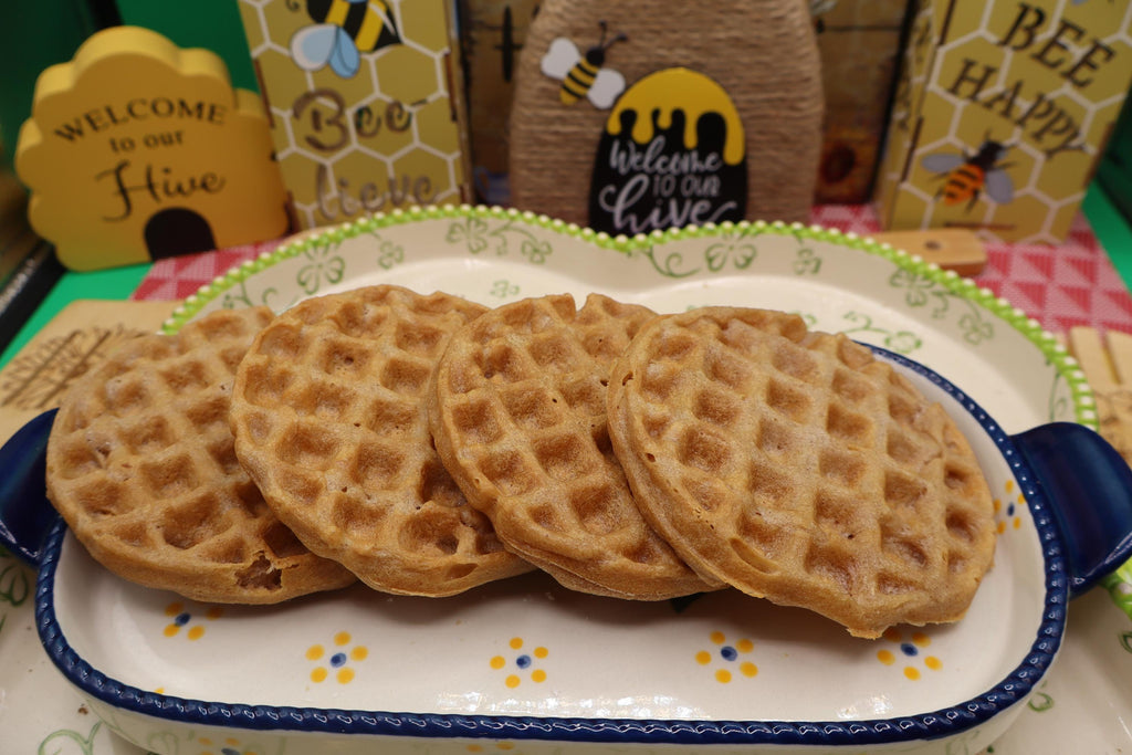 AIP Cherry Waffles, Paleo, Gluten Free, Grain Free, Vegan, Egg Free, Dairy Free, Ready to go, No added Sugar, Autoimmune Protocol breakfast