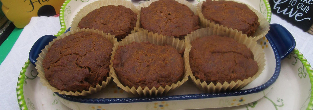Gluten Free Pumpkin Bread or Muffins, Dairy Free, Vegan, Egg Free, Nut Free, Easter Brunch, Low fat Snacks, Birthday Gifts, Wellness Brunch