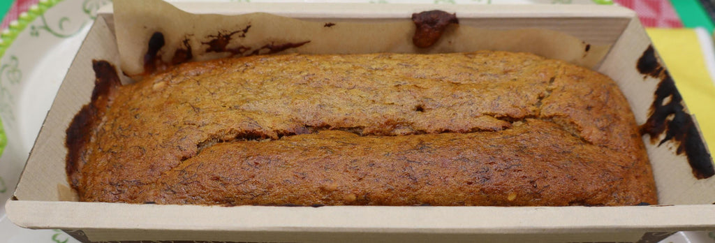 Sugar Free Banana Bread, Gluten Free, Dairy Free, Vegan, Nut Free Option, Low-Fat snack, Birthday Brunch, Wellness Breakfast, Reunion Party