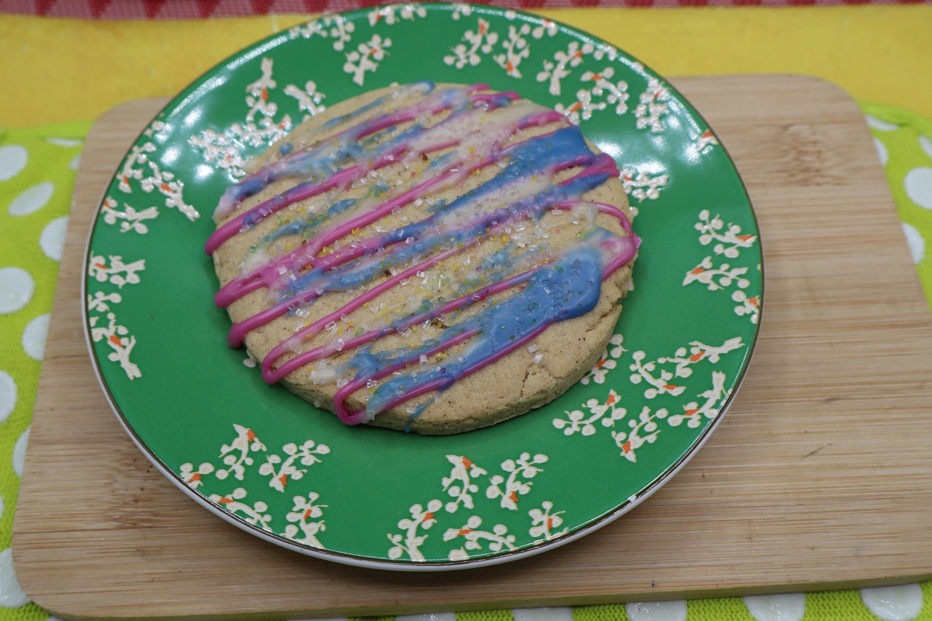 Jumbo Gluten Free Iced Sugar Cookies, Dairy Free, Vegan, Egg Free, Nut Free, Fun Party Favor, Red White Blue, Memorial Day, Birthday Gifts