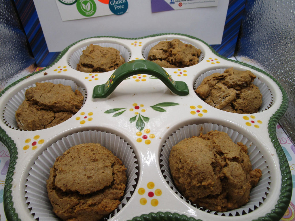 Gluten Free Chai Latte Muffins, Vegan, Dairy Free, Egg Free, Nut Free, Wellness Gifts, Summer Brunch, Birthday Gift, Clean Eating Desserts