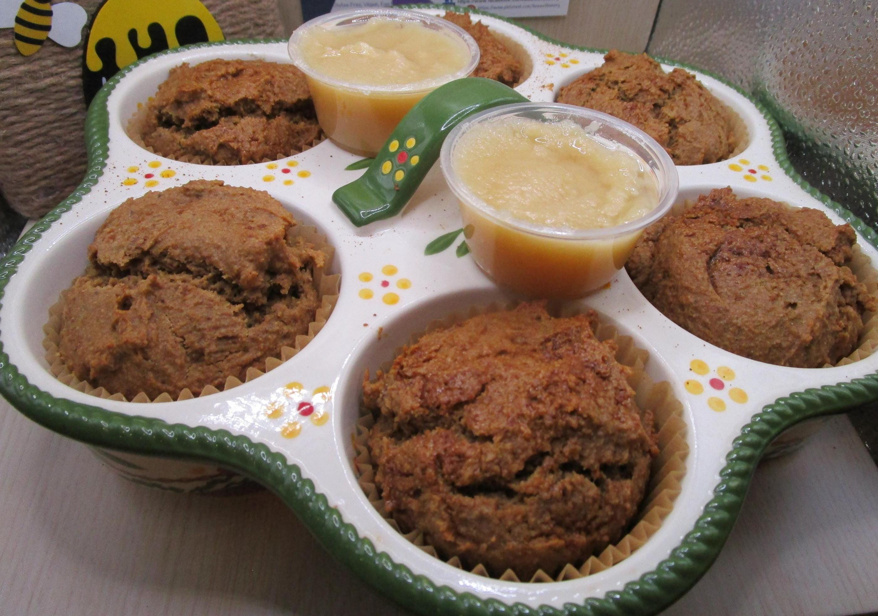Gluten Free Chai Latte Muffins, Vegan, Dairy Free, Egg Free, Nut Free, Wellness Gifts, Summer Brunch, Birthday Gift, Clean Eating Desserts
