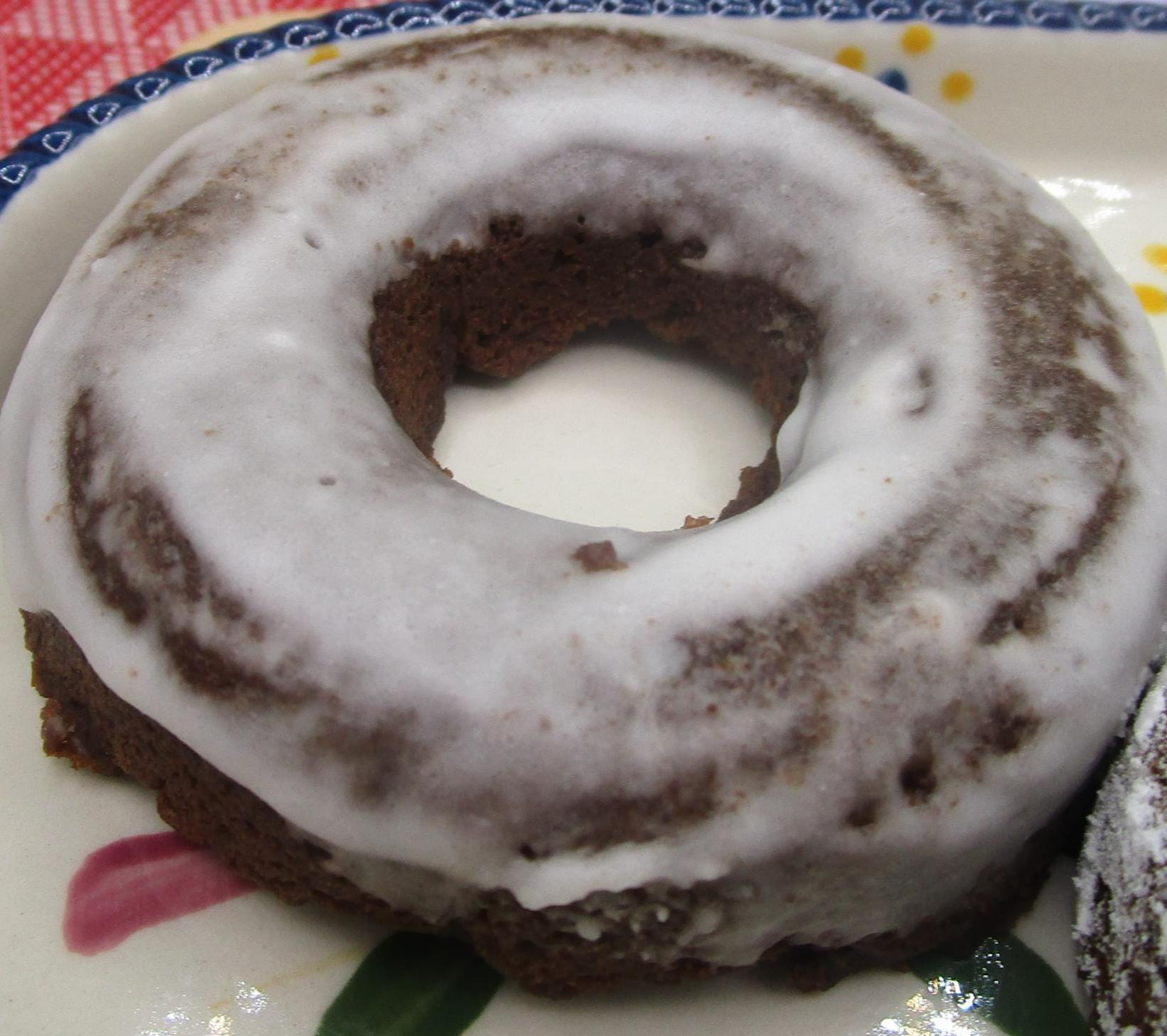 Gluten Free Chocolate Protein Donuts, Grai Free, Dairy Free, Vegan Collagen, Sugar Free, Low Carb, Glazed, Powdered, Clean Fitness Snacks