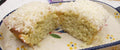 KETO Coconut Cake 7-inch, Gluten Free, Dairy Free, Grain Free, Sugar Free, Almond Free, Low Carb, Nut Free, Birthday, Graduation Dessert