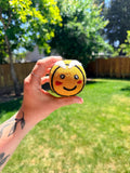 Organic Wool Dryer Balls--Buzz the Bumble Bee