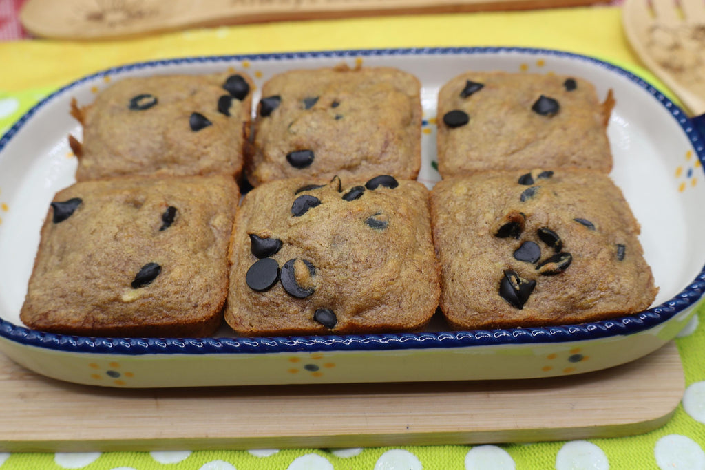 Gluten Free Banana Breakfast Squares, Grain Free, Dairy Free, Vegan, Low Sugar, Peanut Free, AIP Paleo Snack, Kids breakfast, Summer Brunch