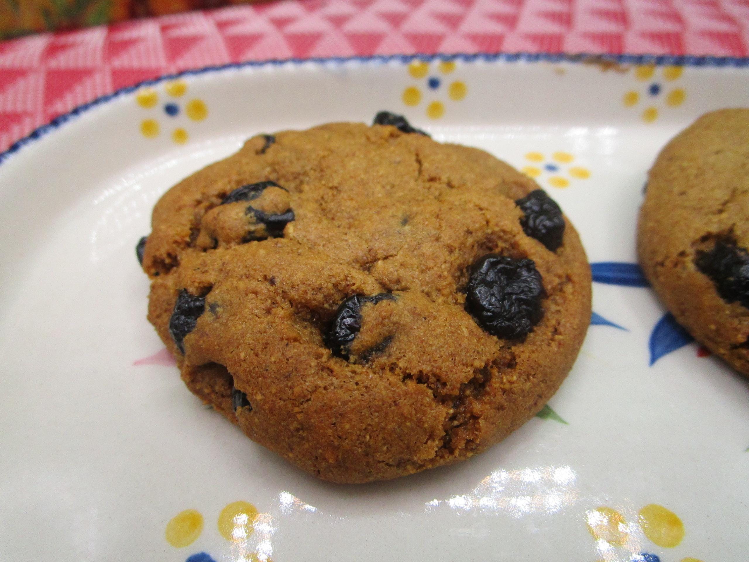AIP Paleo Cookies, Blueberry Vanilla, Gluten Free, Grain Free, Dairy Free, Egg free, Vegan, Nut Free, Tiger Nut Flour, Autoimmune Protocol