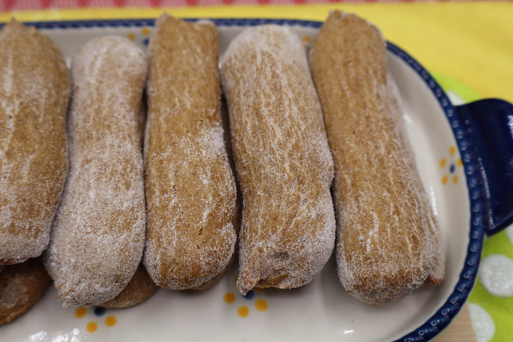 Gluten Free Lady Finger, Dairy Free, Egg Free, Vegan, Pastry, Biscuit, Tiramisu, Italian cookie, Oat Free snack, Sugar Free dessert, Wedding