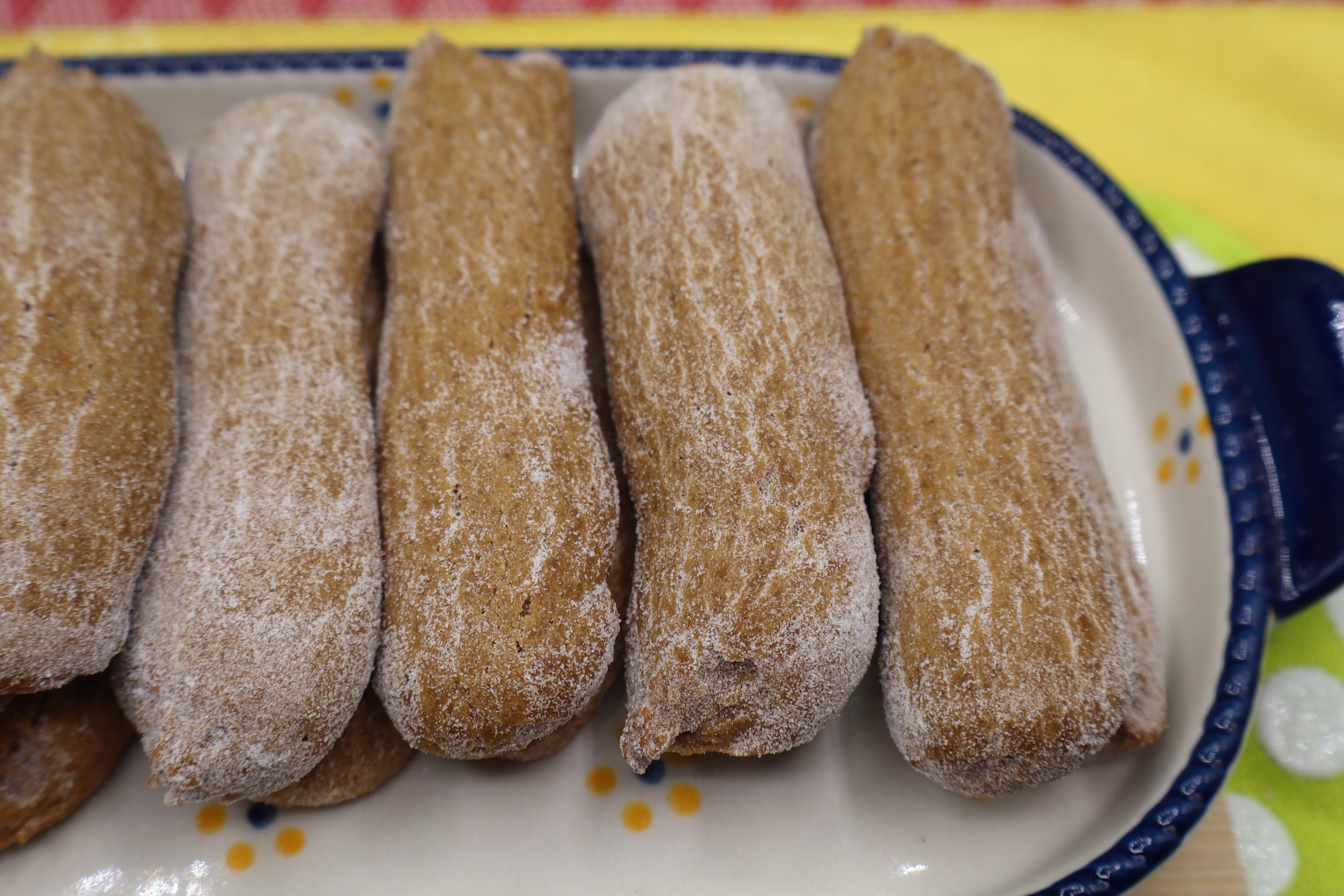 Gluten Free Lady Finger, Dairy Free, Egg Free, Vegan, Pastry, Biscuit, Tiramisu, Italian cookie, Oat Free snack, Sugar Free dessert, Wedding