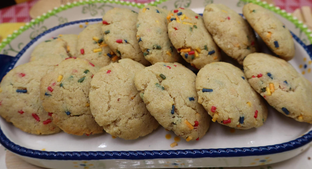 KETO Sugar Cookies, Gluten Free, Sugar Free, Dairy Free, Grain Free, Vegan, Low Carb Snack, Birthday treat, Low Calorie, July 4th Desserts