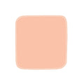 Reusable Paper Towels--Creamsicle