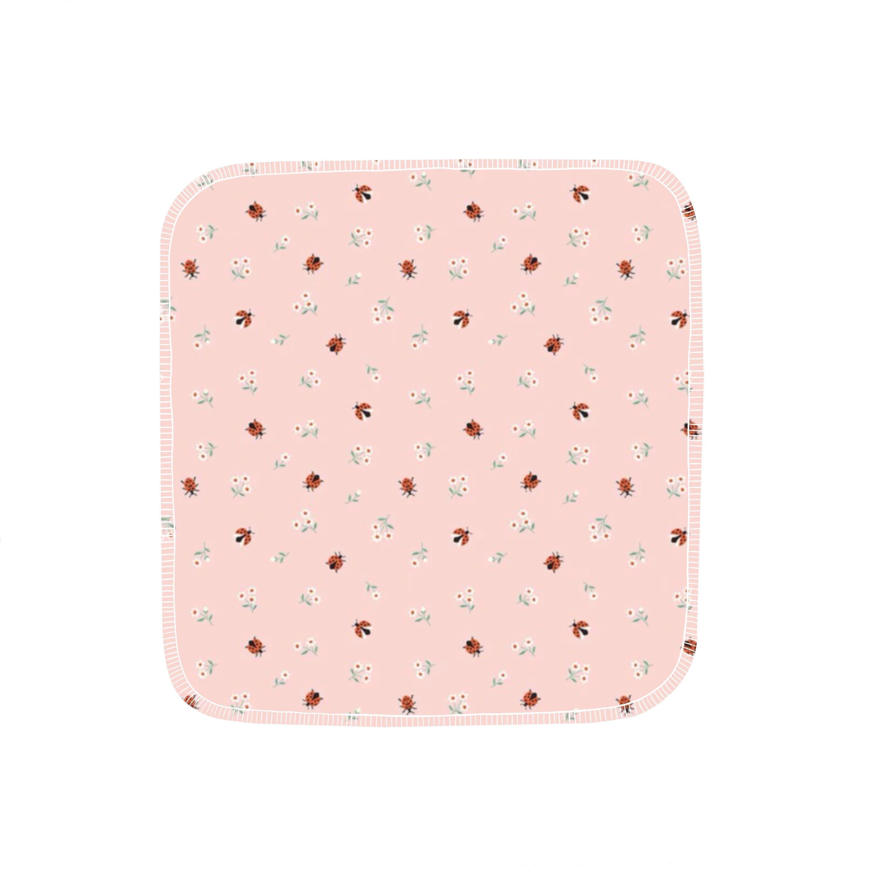 Reusable Paper Towels--Meadow Moments Pink