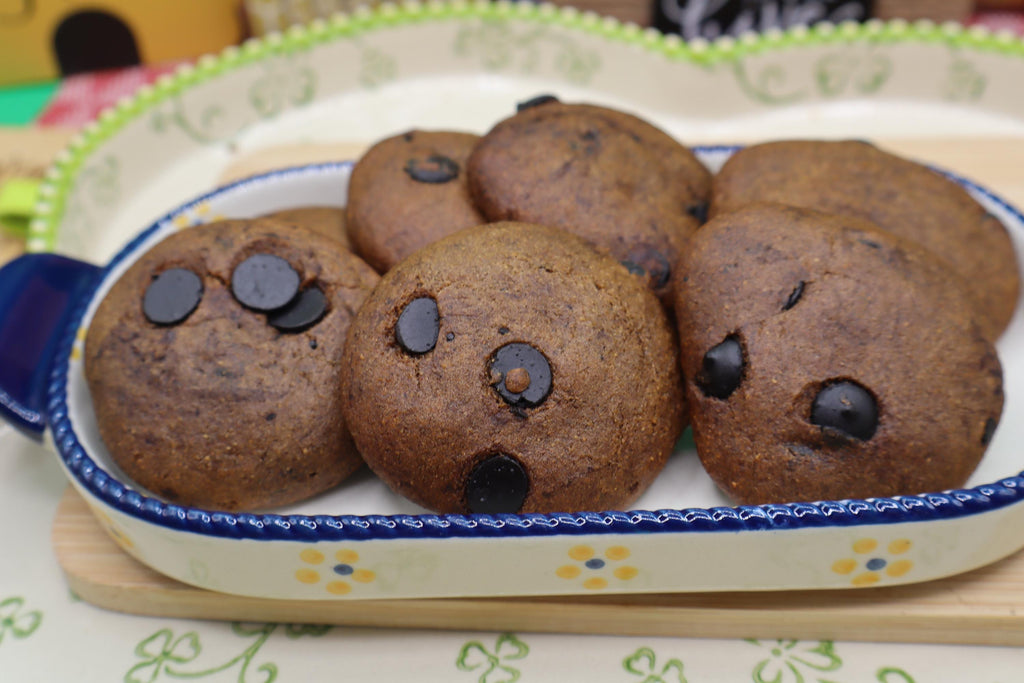 AIP Paleo Tiger Nut Cookies, Carob Peppermint, Gluten Free, Dairy Free, Egg Free, Grain Free, Autoimmune Protocol, Holiday Gift, Soft Baked