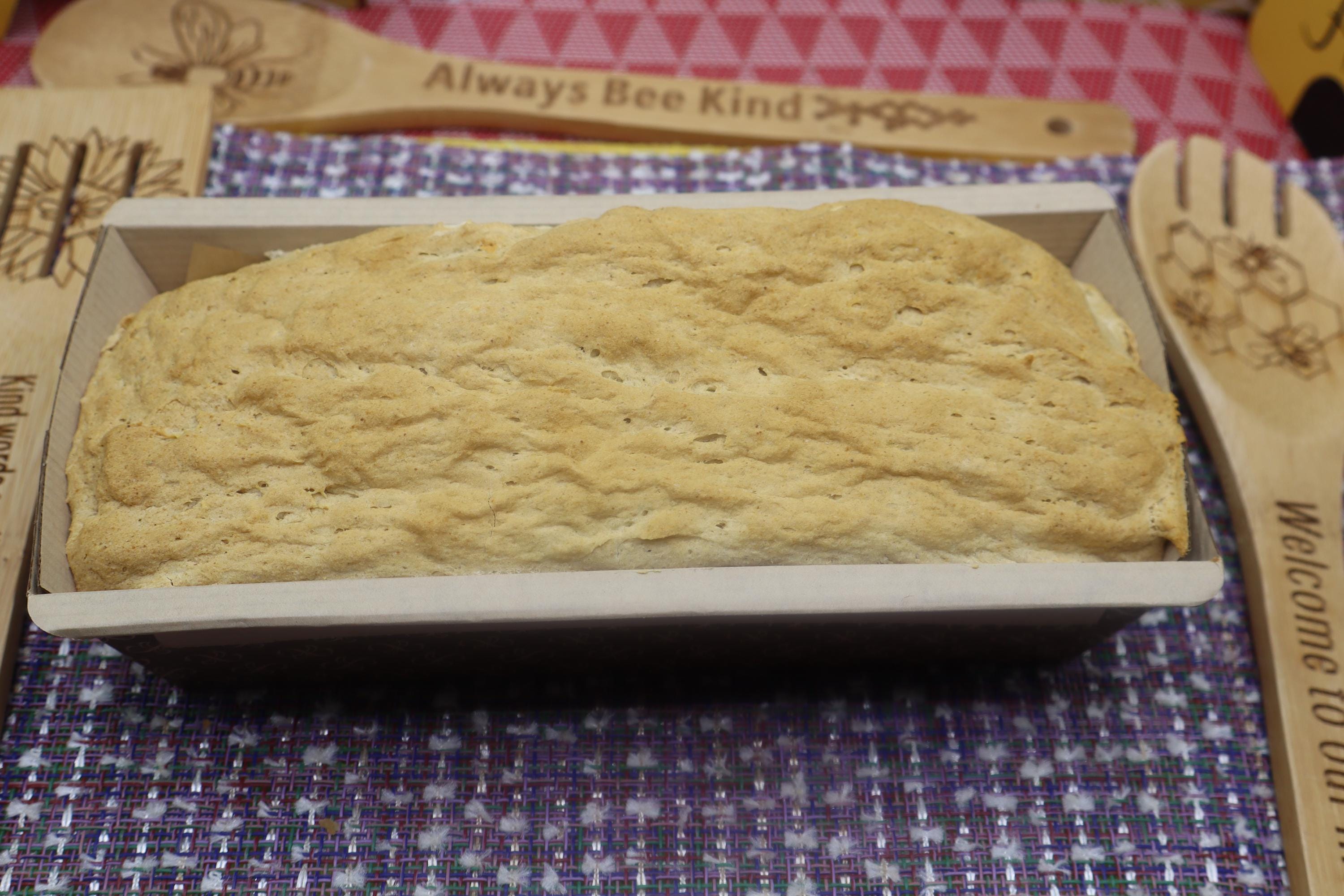 Gluten Free Bread, Millet, Dairy Free, Egg Free, Nut Free, Yeast Free, Low FODMAP, Preservative Free, Low Sugar, Vegan snack, Macro Friendly