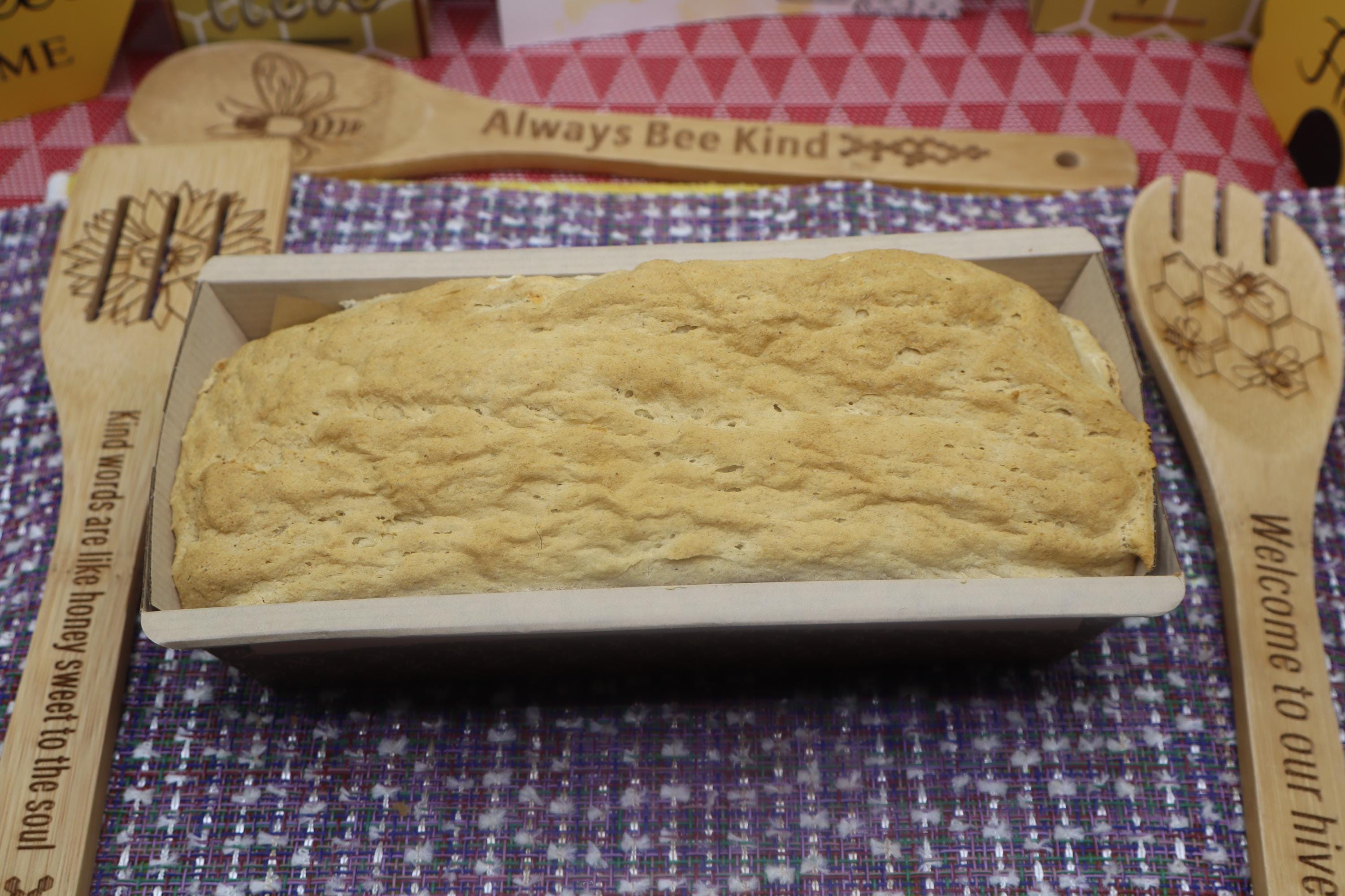 Gluten Free Bread, Millet, Dairy Free, Egg Free, Nut Free, Yeast Free, Low FODMAP, Preservative Free, Low Sugar, Vegan snack, Macro Friendly