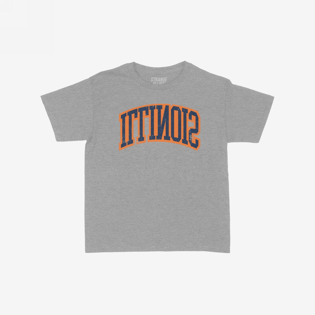 Illinois Flipped Women's Baby Tee