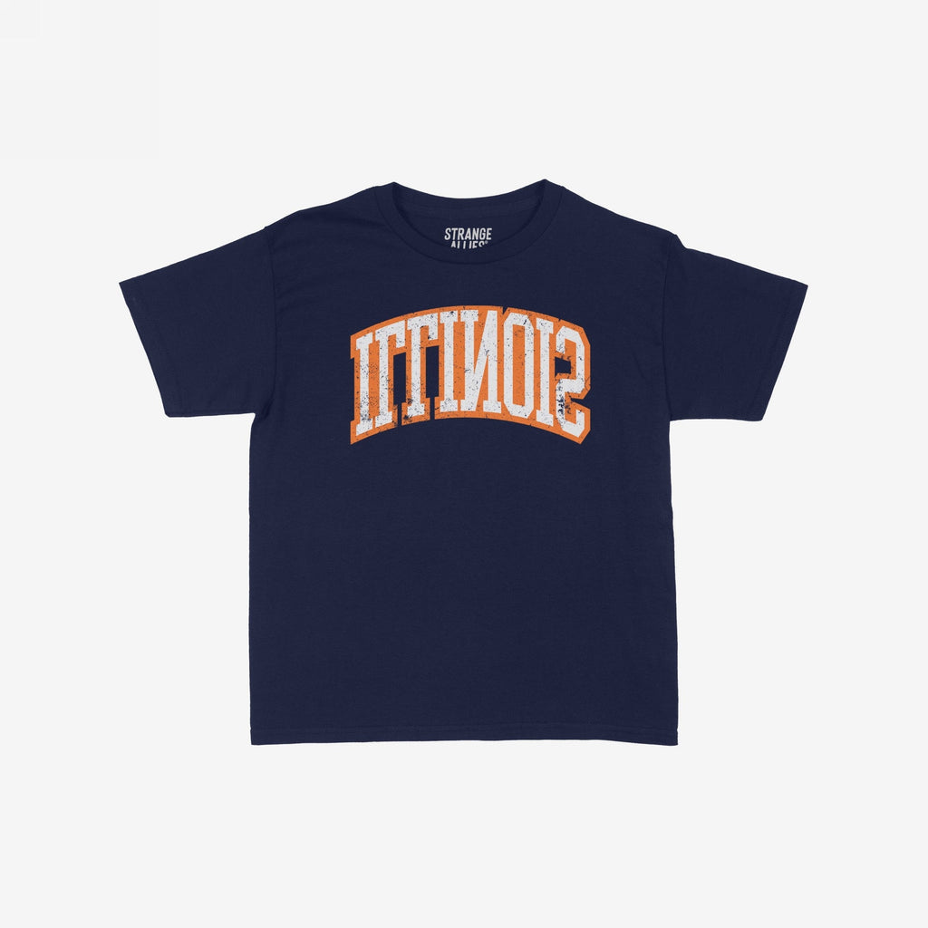 Illinois Flipped Women's Baby Tee