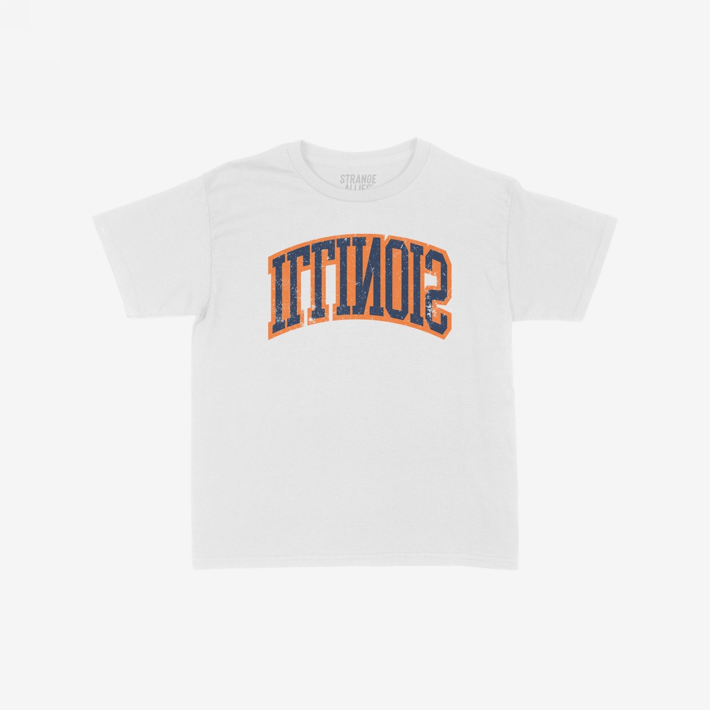 Illinois Flipped Women's Baby Tee