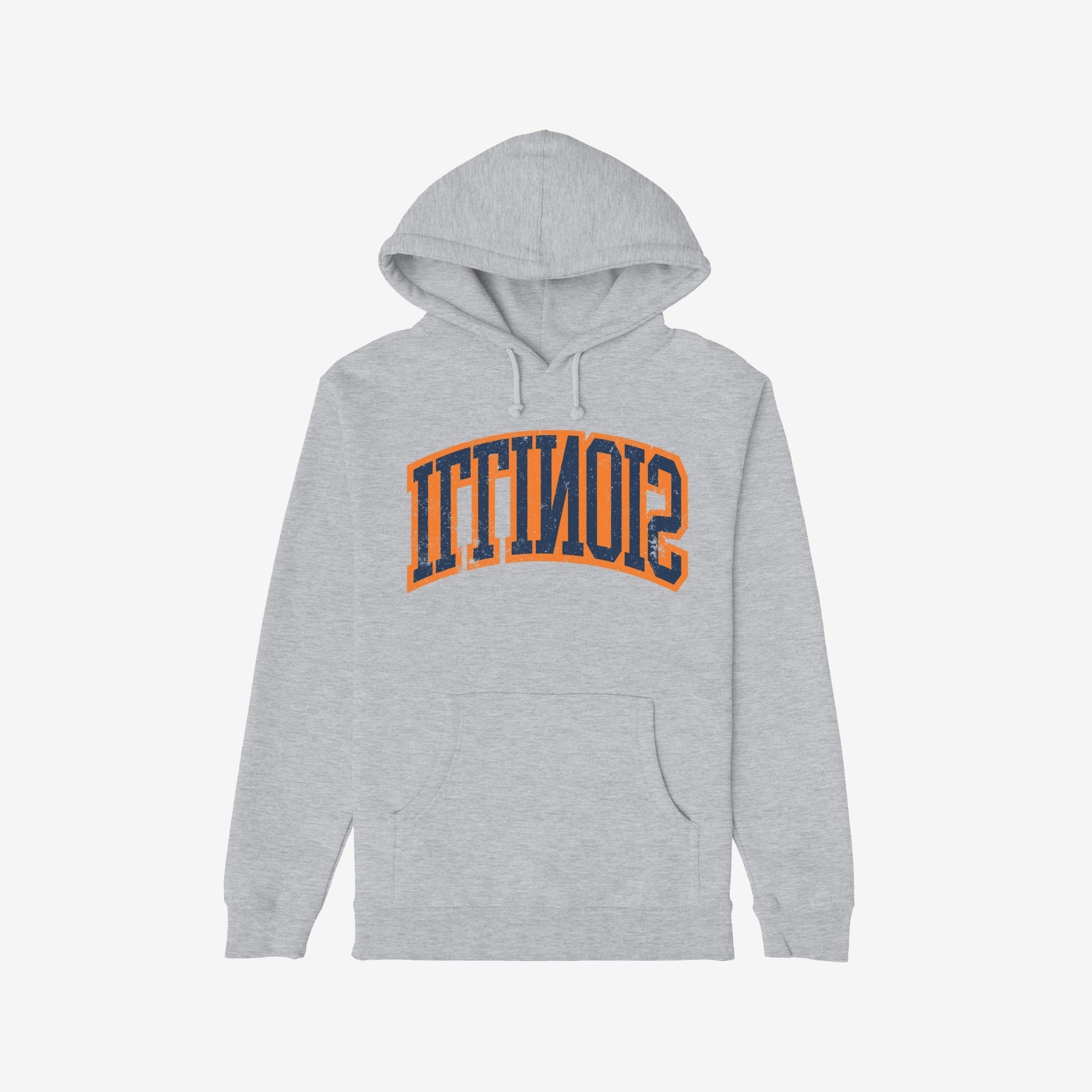 Illinois Flipped Hoodie & Sweatshirt