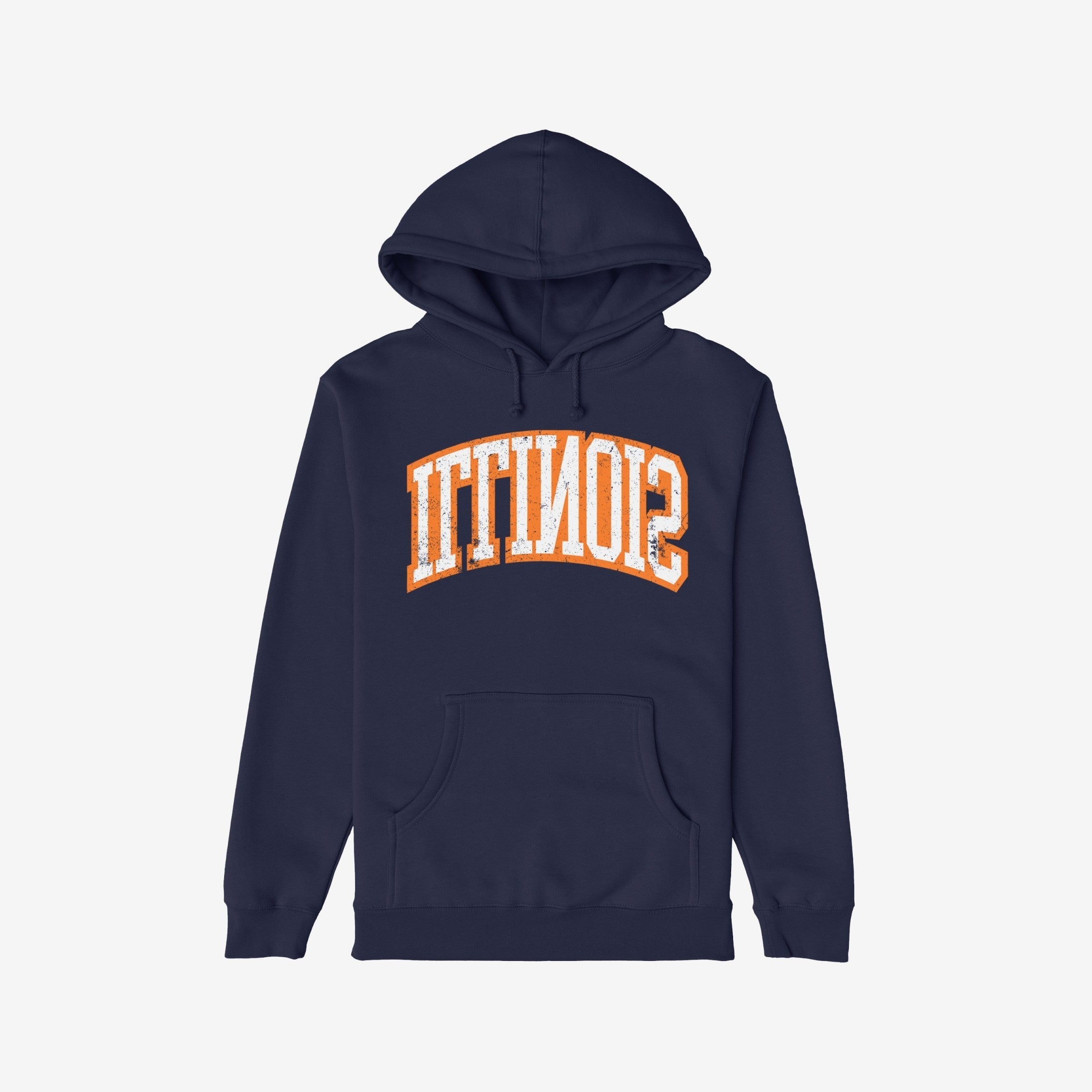 Illinois Flipped Hoodie & Sweatshirt