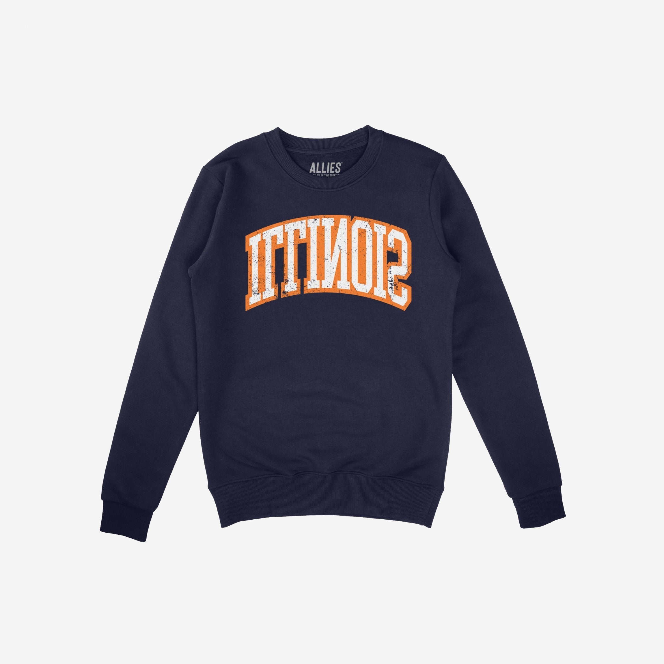 Illinois Flipped Hoodie & Sweatshirt