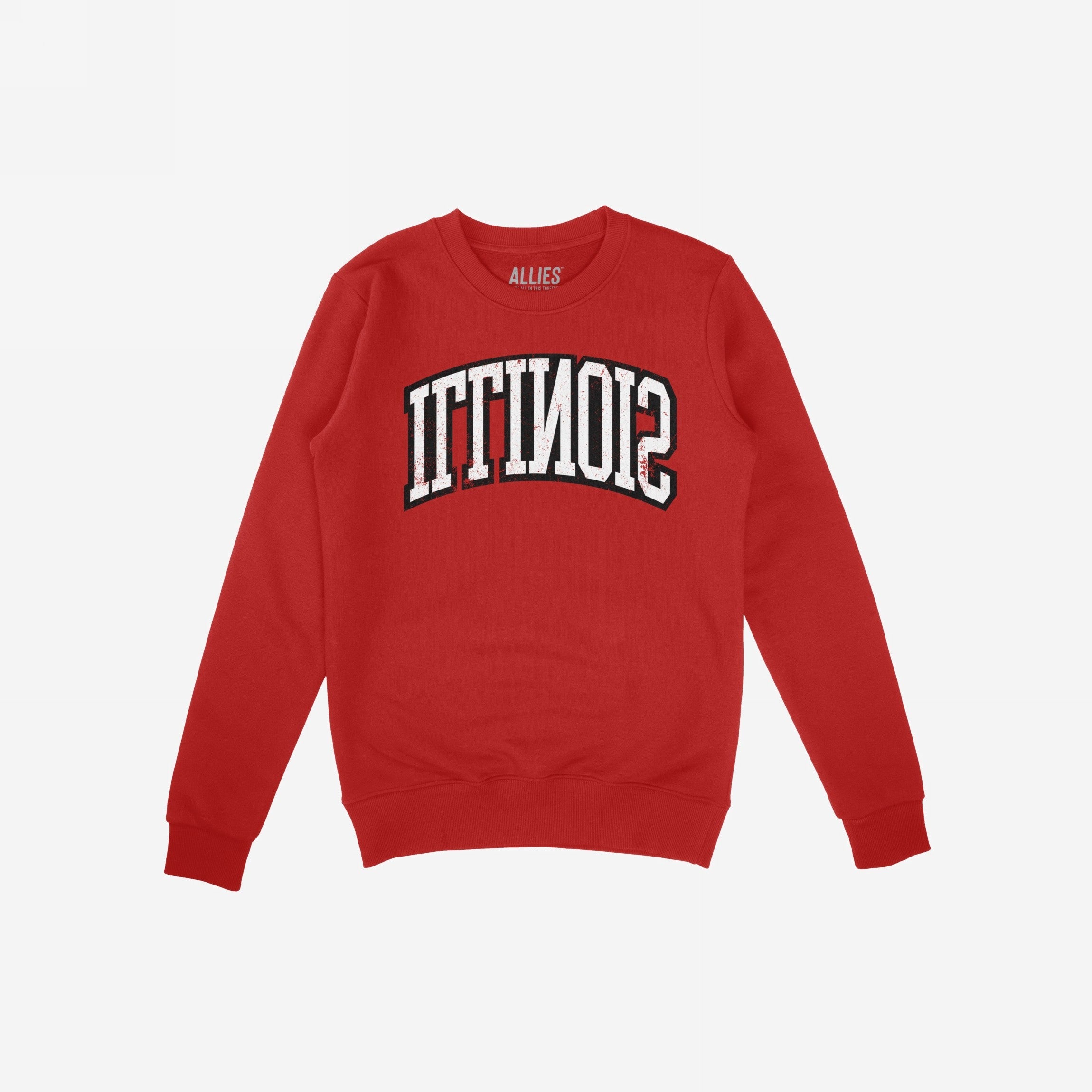 Illinois Flipped Hoodie & Sweatshirt