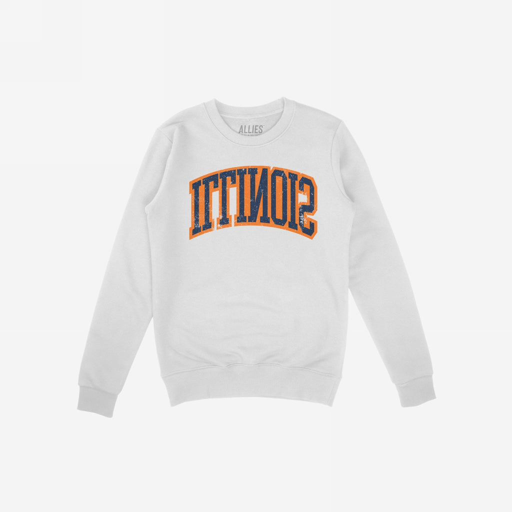 Illinois Flipped Hoodie & Sweatshirt