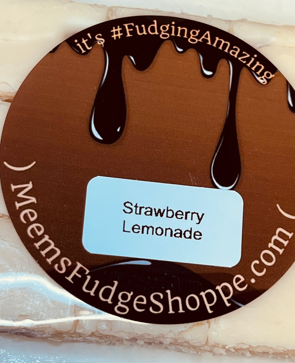 Handmade Strawberry Lemonade Fudge | Meem's Fudge Shoppe