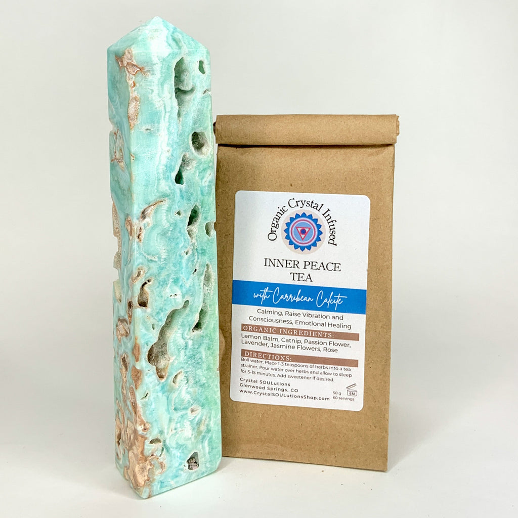 Inner Peace Tea - Organic Crystal Infused