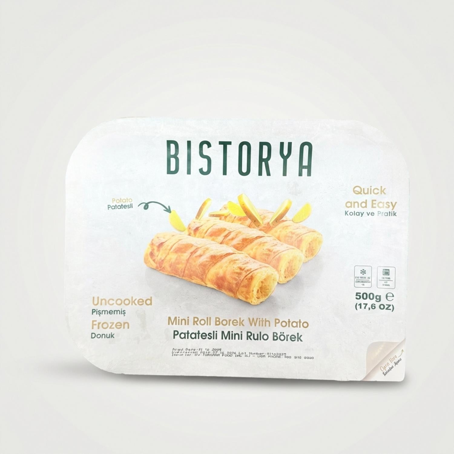 Mini Roll Borek With Potato (500g) by bistorya